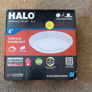 Halo White Surface Downlight with LED Technology